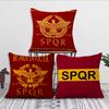 Gold Imperial Eagle Rome SPQR Sofa Living Room Bedroom Headboard Backrest Cushion Square Cushion Nap Time Pillow Case