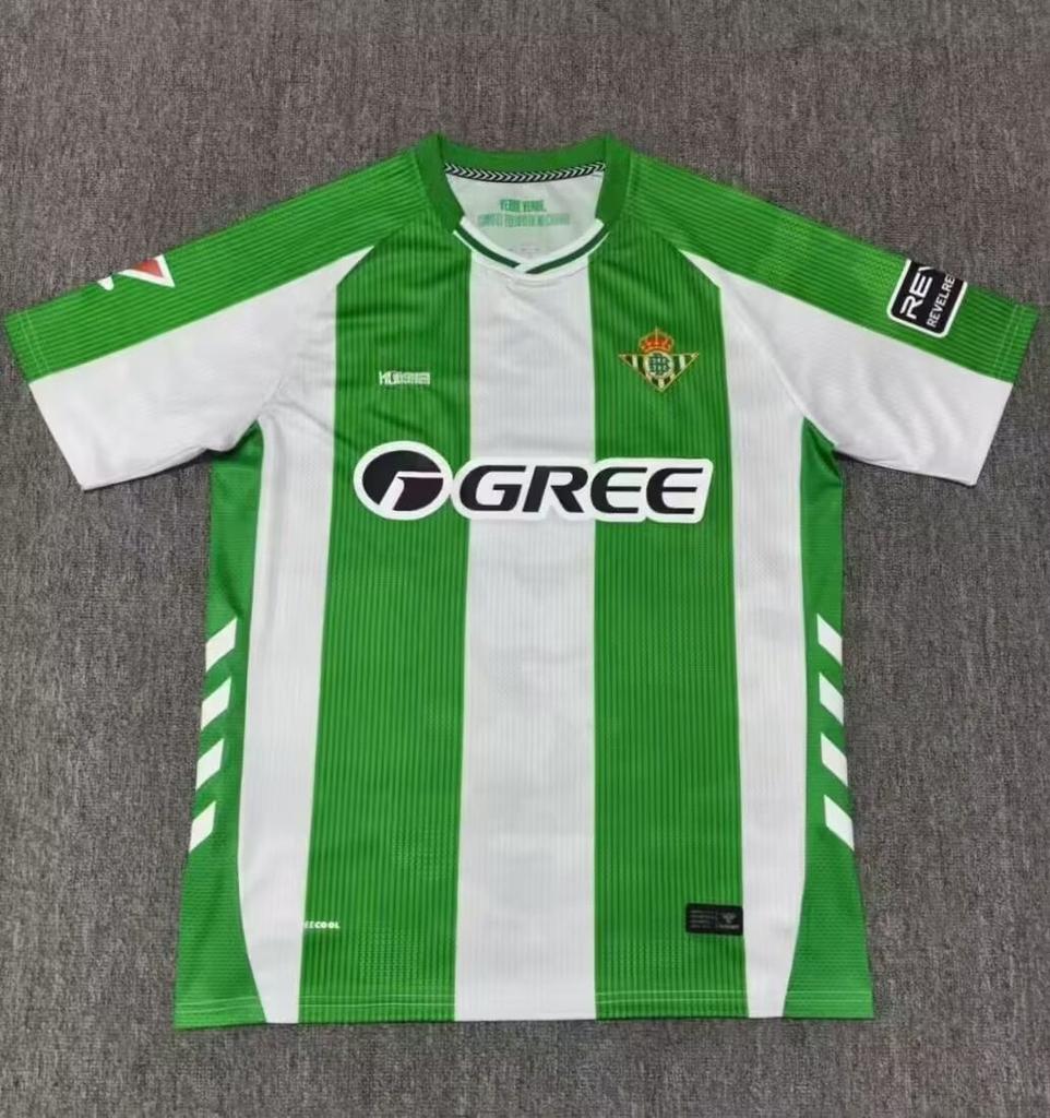 2526 Thai Football Fan Jersey Santos Marseille America Mallorca Short-sleeved Quick-drying T-shirt New La Liga