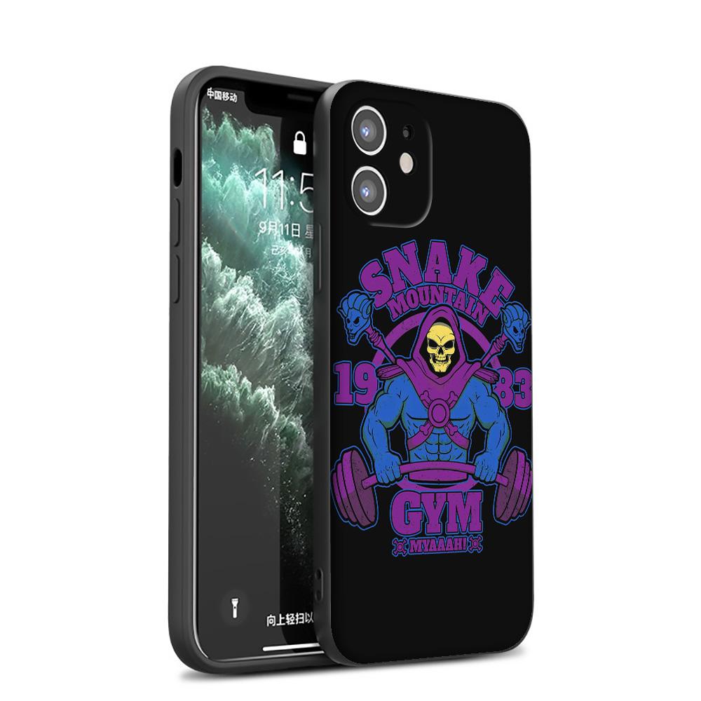 GX154 No Pain No Gain Gym Fitness měkký silikonový obal pro iPhone 13 12 Mini 11 Pro XS Max XR X 8 7 6 6S Plus 5 5S SE 2020