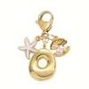 Golden 26 Letters Keychain Retro Backpack Pendant Unisex Bag Charm  Friends