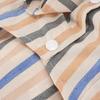 Yousheng Pet Shirt with Stripes And Plush Bear Button Down Short Sleeve Summer Puppy Outfits Breathable Pet T Shirt for Small Medium Dogs