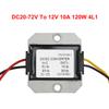 Waterproof Buck Step Down Converter 20-72V to DC12V 10A Car Power Module