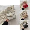 Stylish Pu Chain Shoulder Bag For Women Chic Vintage Small Square Crossbody Purse