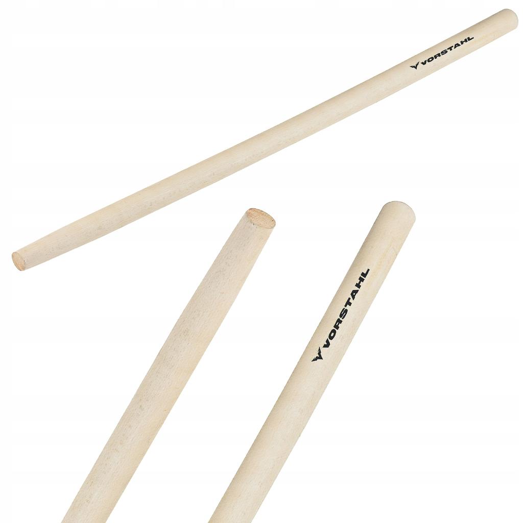 HANDLE Wooden Style For spade shovel 38mm x 100 cm Vorstahl