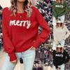 2024 Autumn Winter Solid Color Round Neck Pullover Sweater - Casual, European & American Style