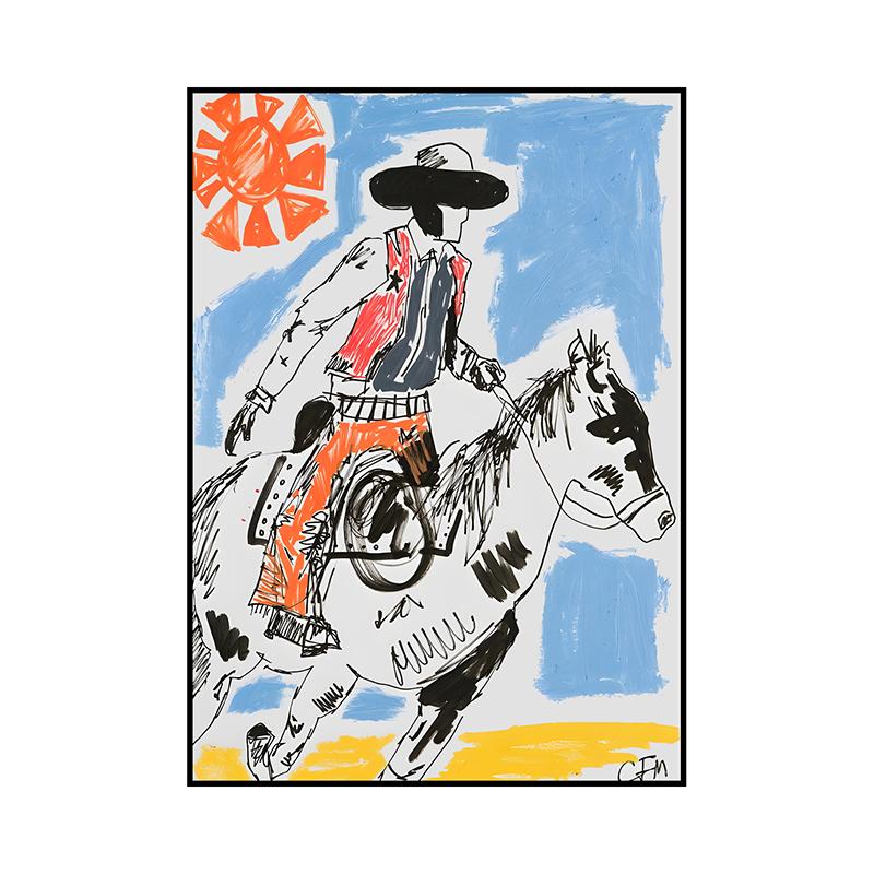 Klasické Vintage Plakáty Abstraktní Retro Kdo Ví Plátno Malba Tisk Nástěnné Umění Obrázky pro Obývací Pokoj Ložnici Domácí Dekor