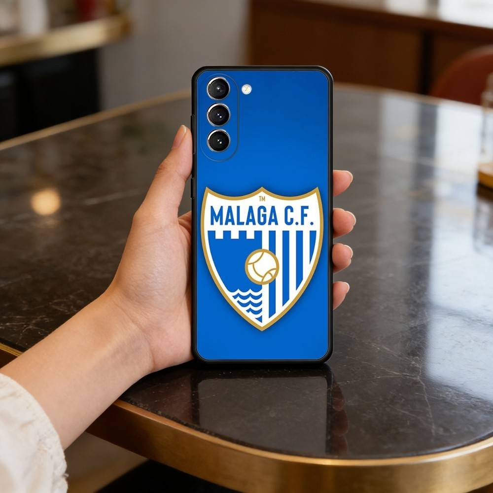 M-Malaga-GA C-CF Handyhülle Für Samsung S25,24,23,22,30,21,10,9,Ultra,Plus,Lite,FE,4,5 G Weiche Schwarze Hülle