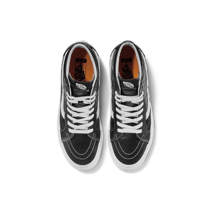 Sk8 Vans-Hi Reissue 6 'Checkerboard Embossed - Black' VN0A4BVGXKU