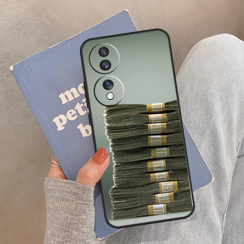 Dollars Money For Honor Magic 8 Pro 5 6 7 Lite Case For Honor Win RT 400 200 90 70 X8c X8b X9a X9b X9c X9d