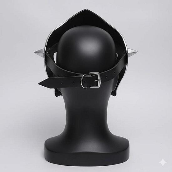 MF DOOM Gladiator Mask, Handcrafted Roman Warrior Face Mask, Medieval Steel Cosplay Armor, LARP Halloween Costume, Collectible Gift for Him