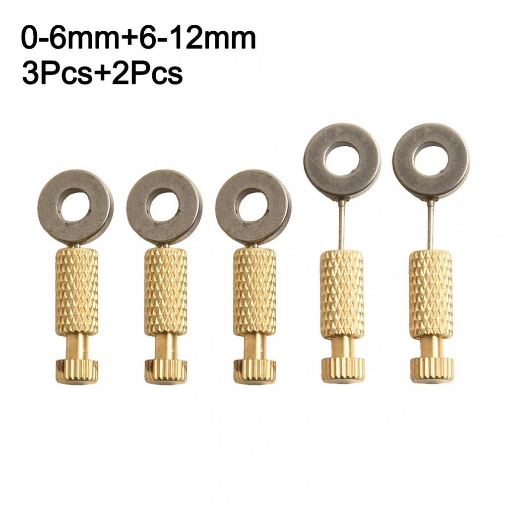 5pcs Handmade Leather DIY Tool Fixed Position Basting Needle Stitching Locking