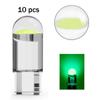 10Pcs T10 Car Light COB Glass 6000K White License Plate Lamp Dome Read DRL LED Bulb Style 12V Led Light for Auto Accessories