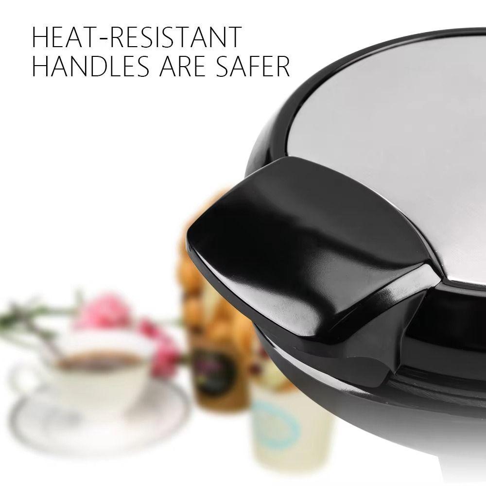Pie Grill Non-stick Ice Cream Cone Machine Egg Roll Machine Easy Clean Pancake Machine Electric DIY Crepe Maker Ice Cream Making