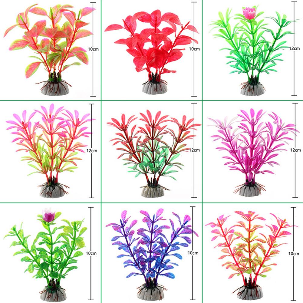 Simulation Artificial Plants Aquarium Decor Grass Water Weeds Ornament Plant Fish Tank Aquarium Grass Decoration Accessories