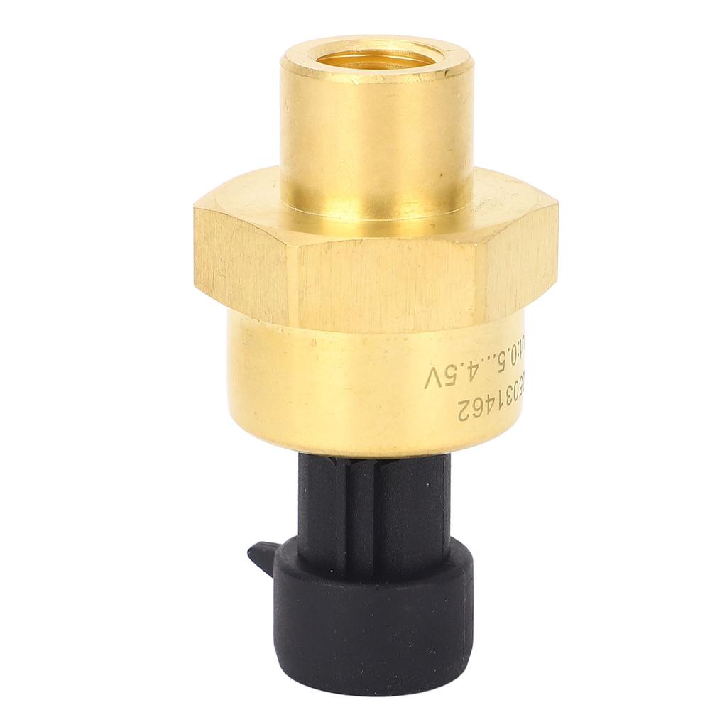 Brass Pressure Transmitter, 0-50 Bar Sensor, 0.5 To 4.5 V Output, High Accuracy IP67, Made of Brass, High Overload Resistance, +Celsius- 1.5% FS Error