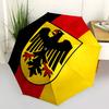 Eagle Shield Automatisches Öffnen und Schließen, 8-Rippen-Struktur Tragbarer Regenschirm, Geeignet für Männer und Frauen zu allen Jahreszeiten Perfektes Geschenk für H