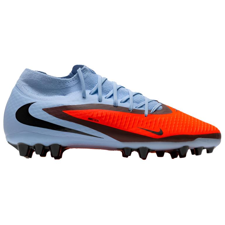 Nike Phantom 6 High Acad Komfortable Allsidige Syntetisk Lær Støtdemping Sklisikker Passform Fotballsko Herre Fotballsko Rød Blå HQ2281-400