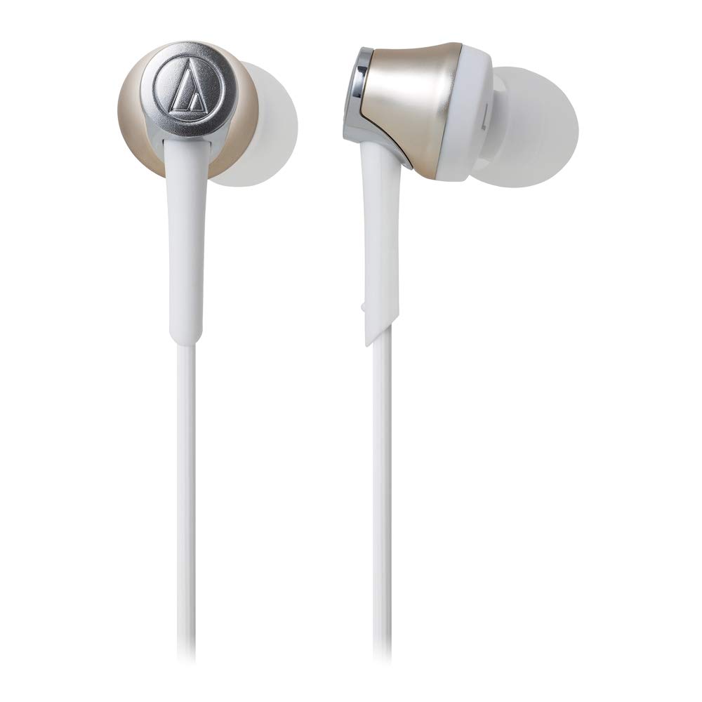 Audio-Technica Sound Reality Wireless Earphones, Champagne Gold, ATH-CKR55BT, CG (Standard)