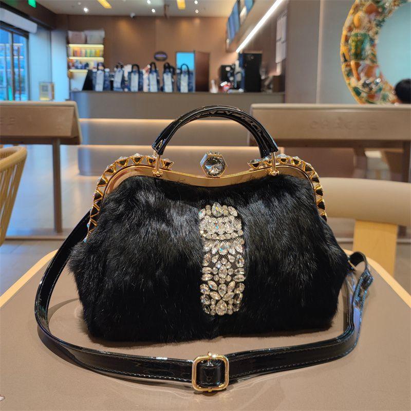 Leather Handbag Women's Bag New Autumn and Winter Fashion Versatile Temperament