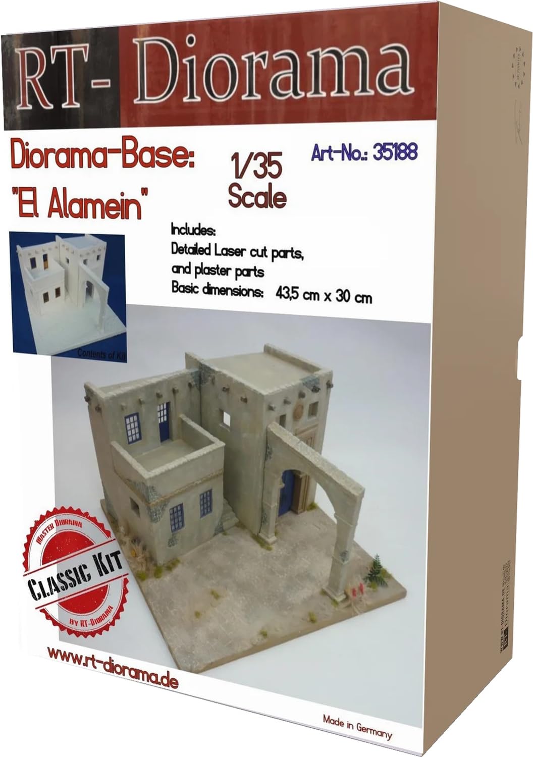 

RT Diorama Diorama Base El Alamein Miniature Accessory RTD35188 1/35 (Scene)