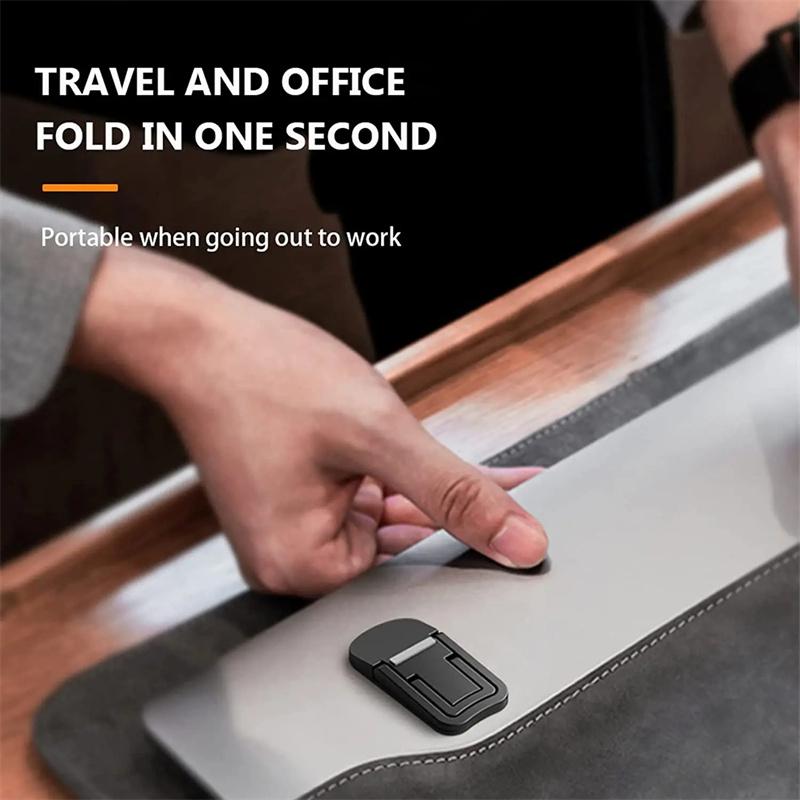 2pcs Adjustable Folding Laptop Stand Mini Legs Ultra-thin Portable Support for Macbook Notebook Cooling Holder Feet Invisible Bracket