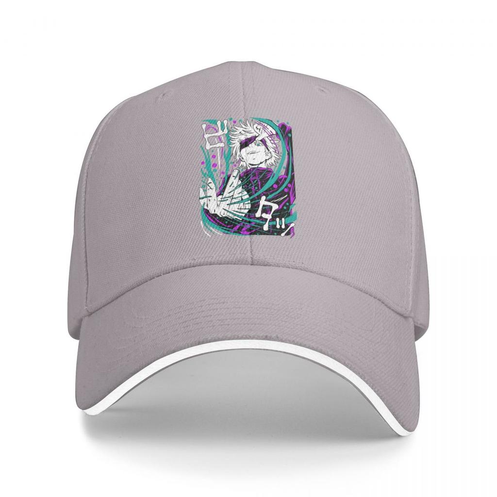 Baseball Caps Anime Jujutsu Kaisen Satoru Gojo Vintage Vintage Casquette Female Male Sport Spring Caps