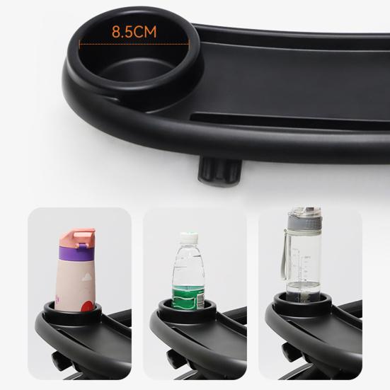 Baby Stroller Plate Multifunctional Holder Enjoy Hands-Free Entertainment for Snacks Drinks And Phone