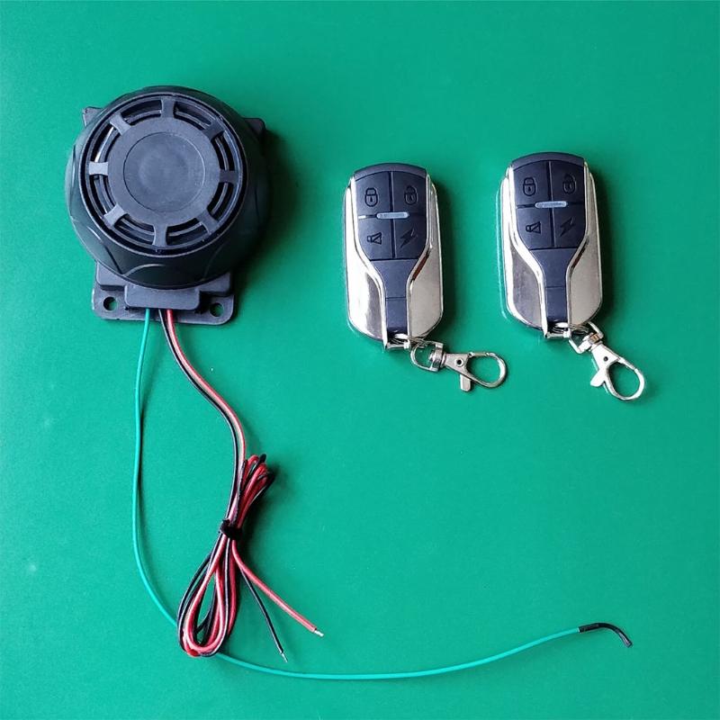 12V Motor Remote Control Kit Anti-theft Alarm Systems All Purpose Suitable for Motorcycle Scooter Bike