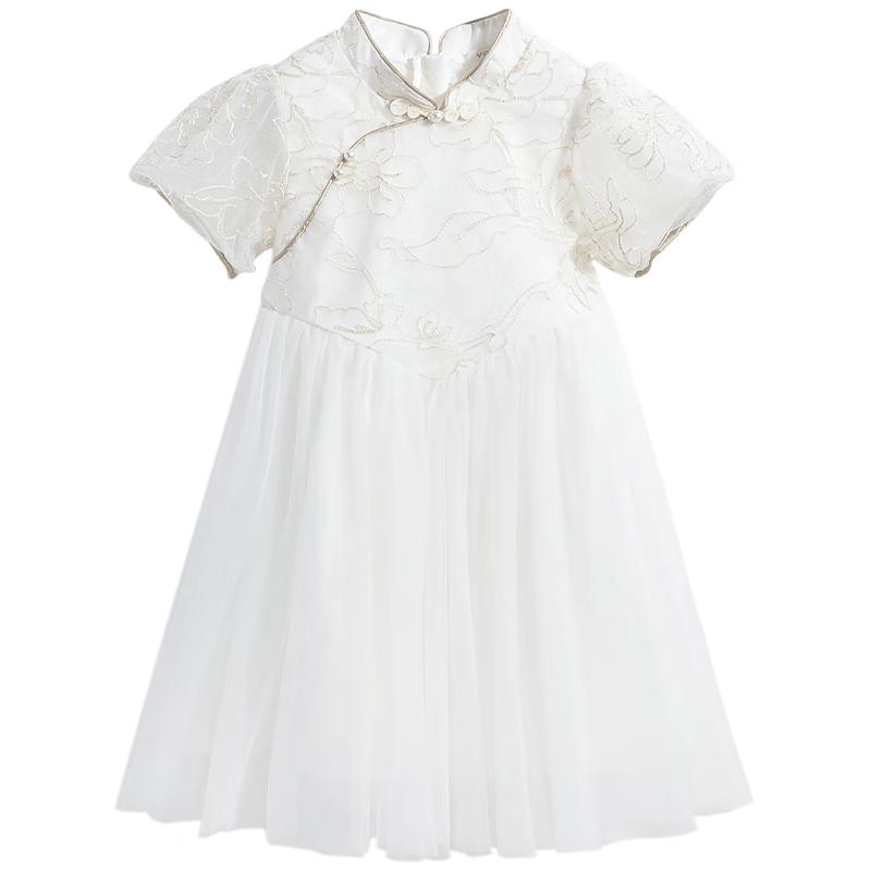 YEEHOO Girls  Summer Princess Mesh Puff Dress 160