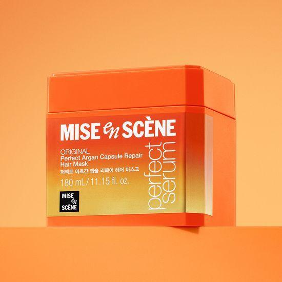 mise en scène Perfect Serum Argan Capsule Repair Hair Mask 180g