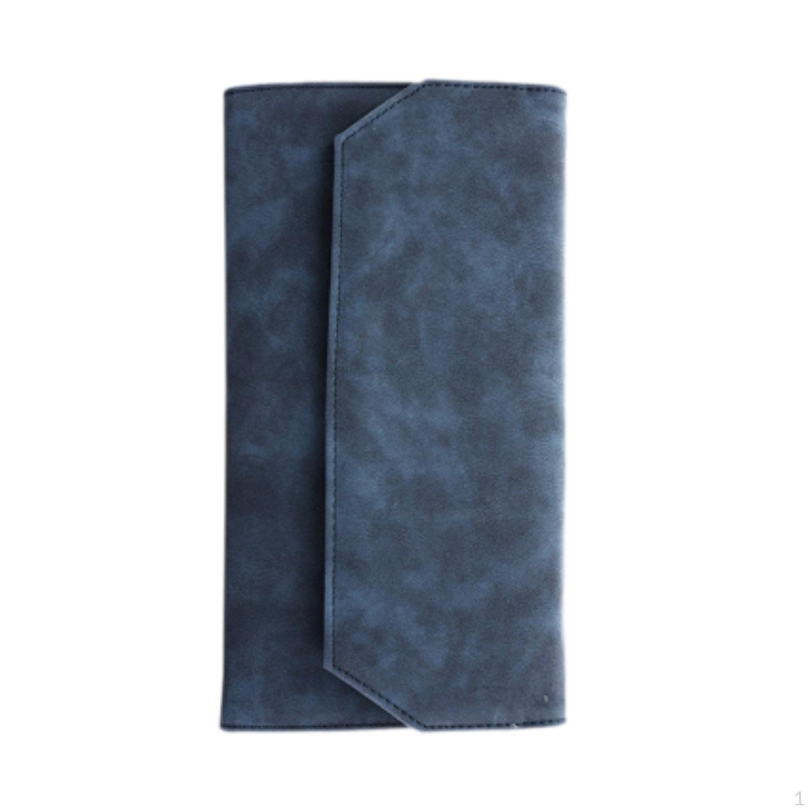 

Органайзер для кругового вязания, Легкая сумка для хранения крючков для вязания спицами темно-синий