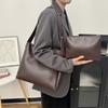 Autumn Two-piece Set, Mother and Child Bag, Women's Bag, Fashionable Soft Leather, Large-capacity Shoulder Portable Tote Bag, Women's Bag