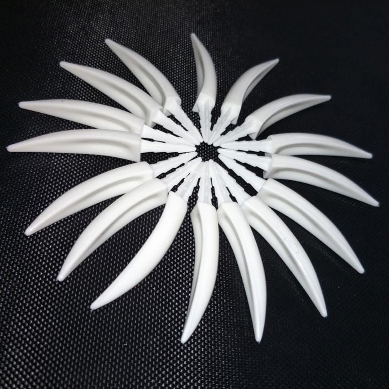 10 Pieces Realistic Pumpkin Teeth for Costume Parties and Jokes Halloween Themed Accessories Creative Party Accessory