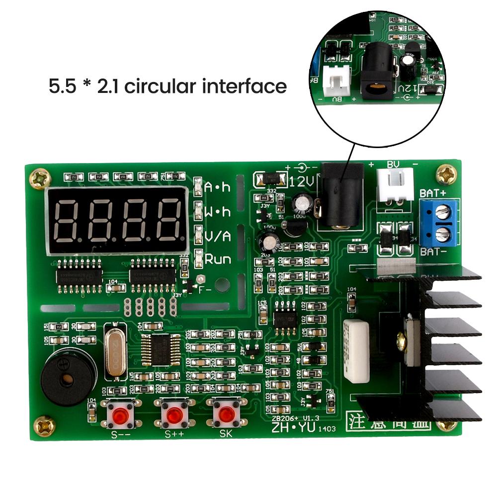 Zb206+v1.3 Battery Capacity Testing Instrument 18650 Lithium Battery Capacity Testing With Auxiliary Internal Resistance Testing