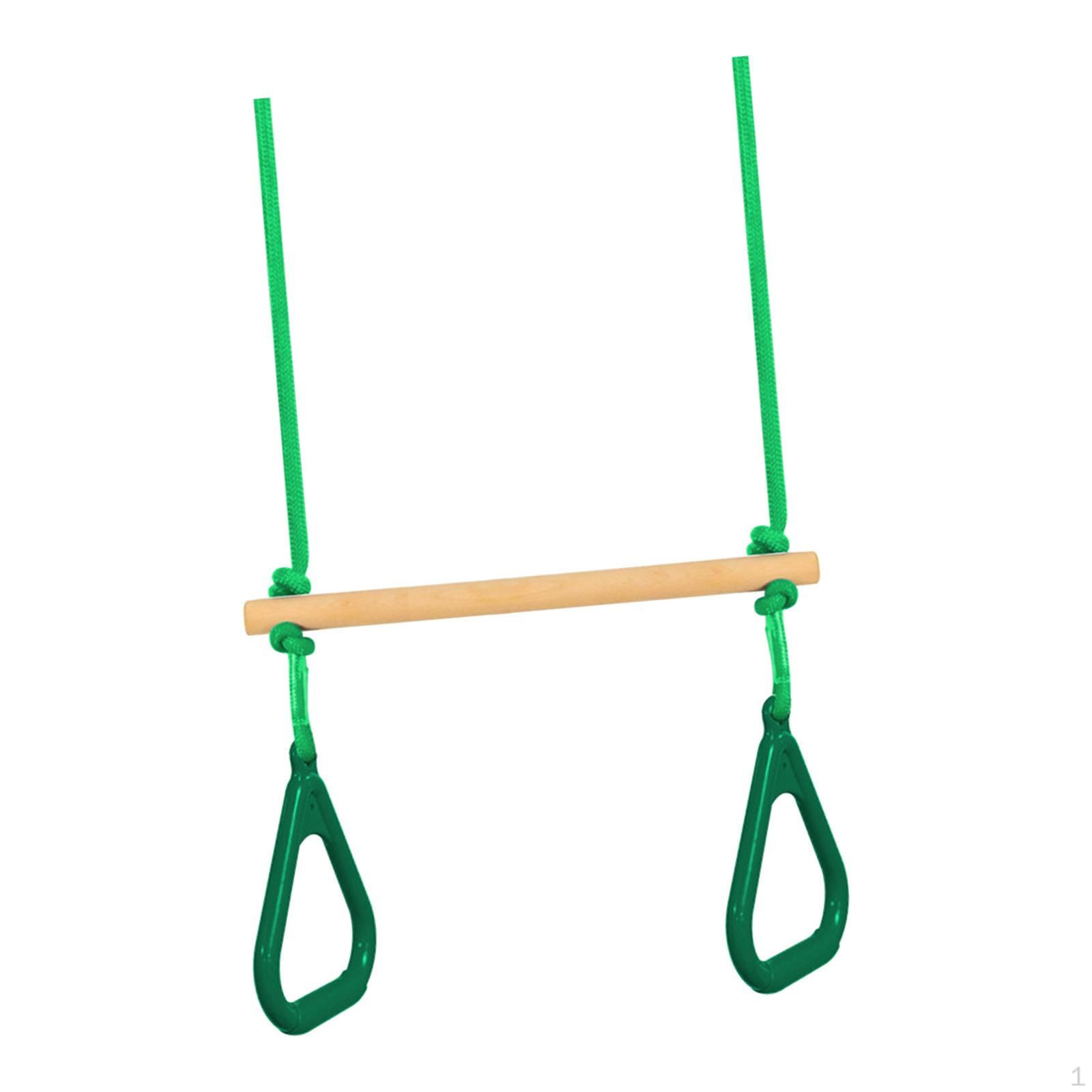 

Качающиеся перекладины с гимнастическими кольцами, игровые принадлежности для парковых встреч