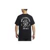Nike T Shirts Men's Black Crew Neck Moderate Straight Fit FV3972-010