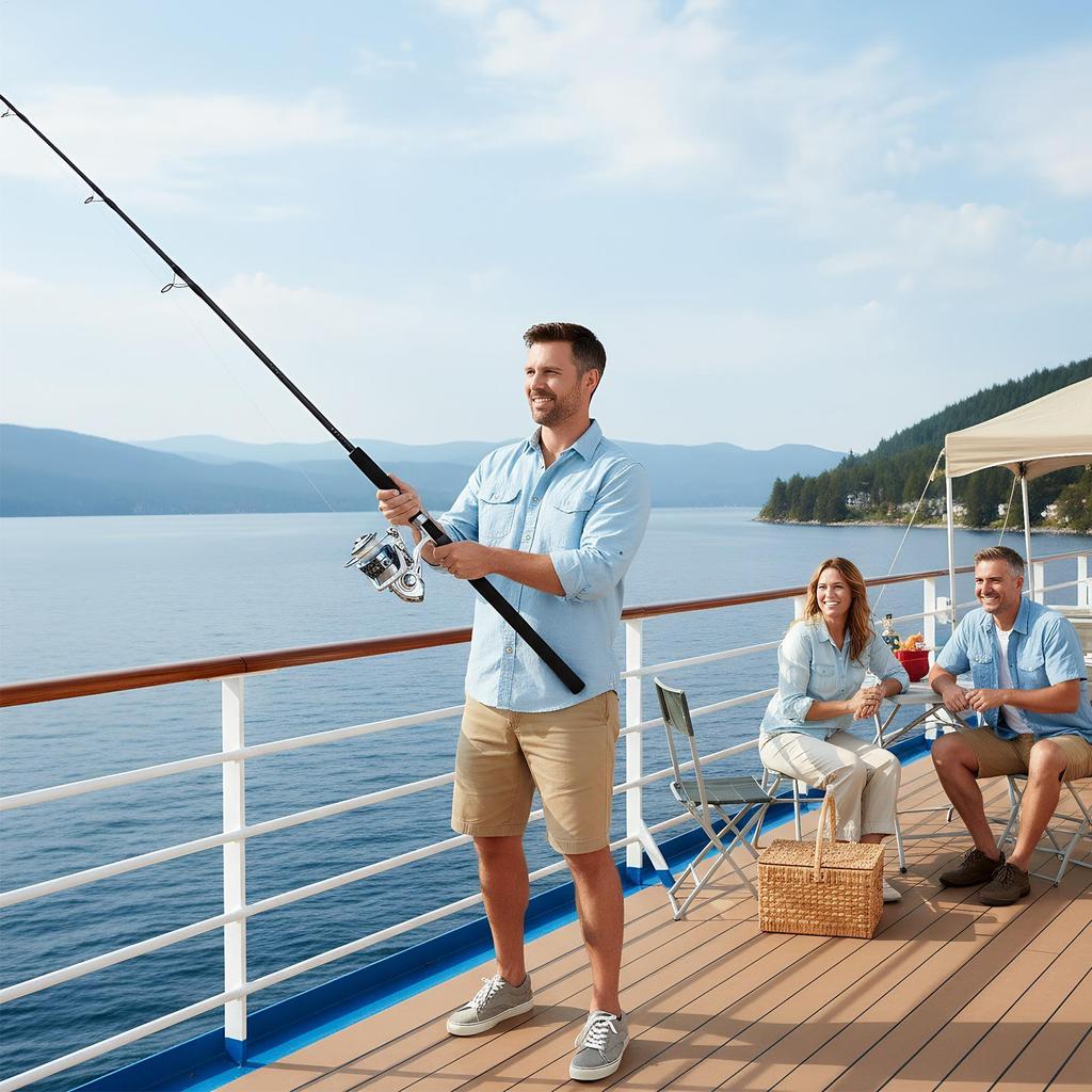 Fishing Reel Lightweight Metal Freshwater Spinner Reel For River Stream Pond Lake Freshwater Bass Trout Catfish Shore Pier