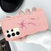 Case for Samsung Galaxy S22 Ultra S23 Plus S24 S20 FE S25+ S21 S24+ S25 Soft Phone Cover Fashion Pink Bow