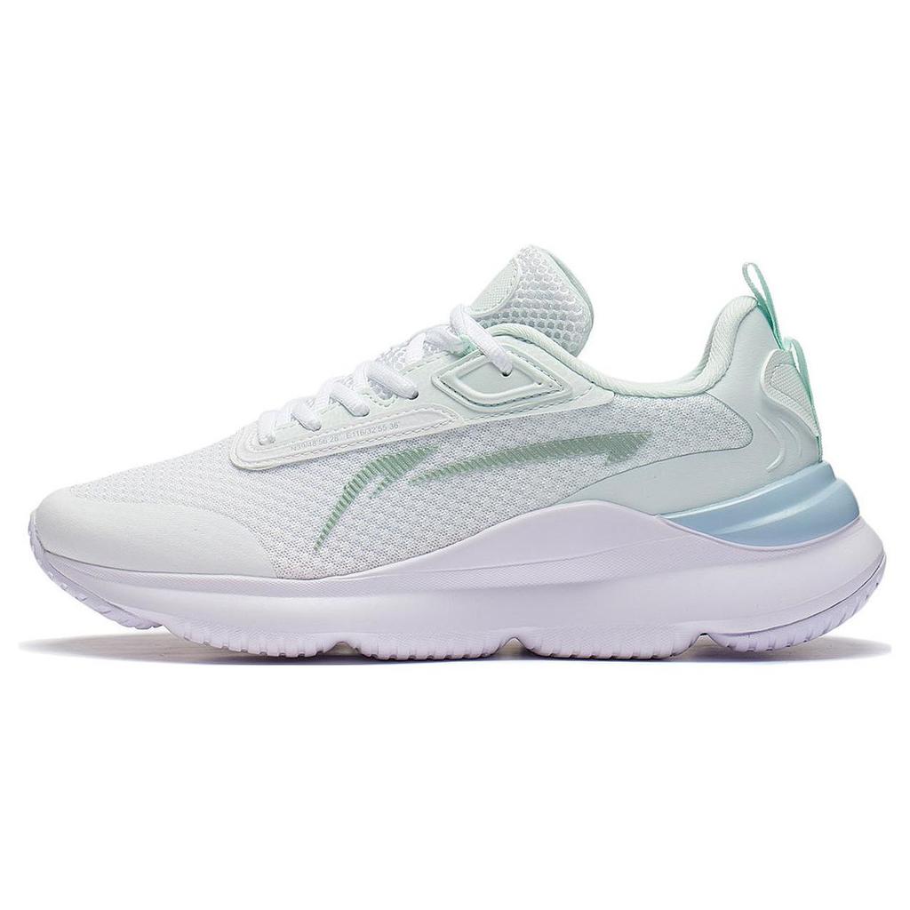 Li-Ning Non-Slip Wear-Resistant Breathable Low-Top Sports Casual Shoes Women Sneakers Cyan AGLS126-4