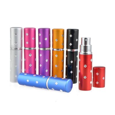 5ml Portable Mini Refillable Perfume Bottle With Spray Scent Pump Empty Cosmetic Containers Spray Atomizer Bottle For Travel