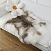 90*100cm Artificial Animal Fur Carpet Thick Soft Blanket Non-slip Warm Chair Cushion Home Bedside Decor Imitation Fur Floor Mat