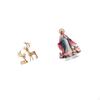 European Reindeer Sculpture Collectable Craft Deer Lover Acrylic Ornament Freestanding Decorative