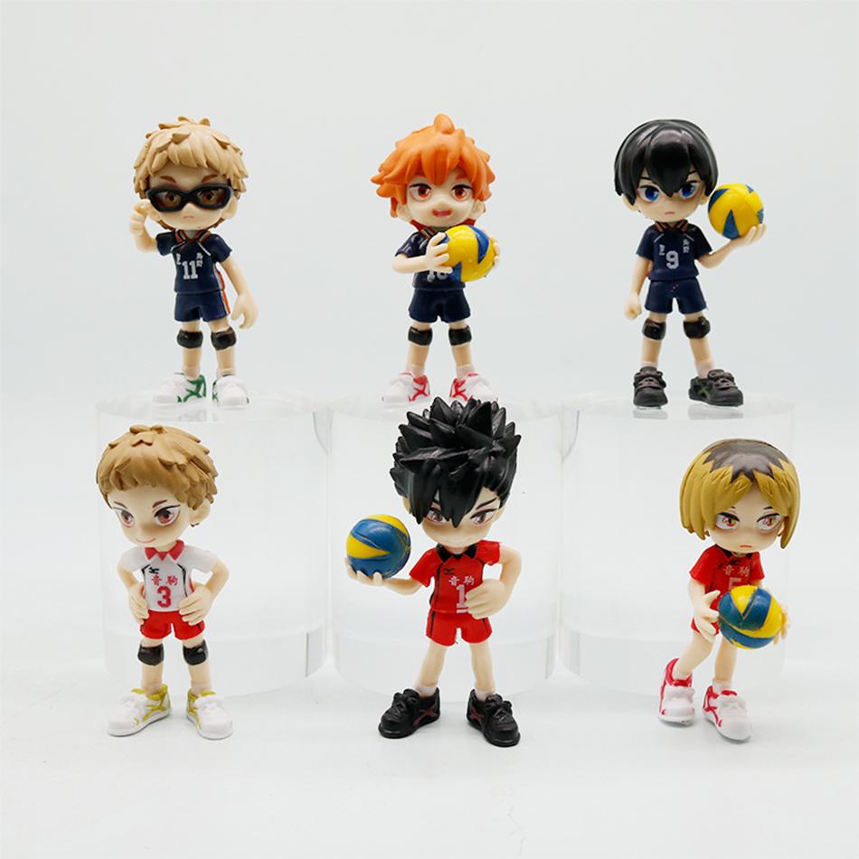 

#616 Haikyuu!! Kei Tsukishima Anime Figure #605 Kenma Kozume Action Figure Keiji Akaashi/Shoyo Hinata Figurine Model Doll Toys (As shown-17171)-