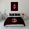 Arsenal Logo Black Bedding Set Bedding Duvet Cover Set Duvet Cover Pillowcases Home Decor (1 * Duvet Cover 2 * Pillowcases, without duvet insert)