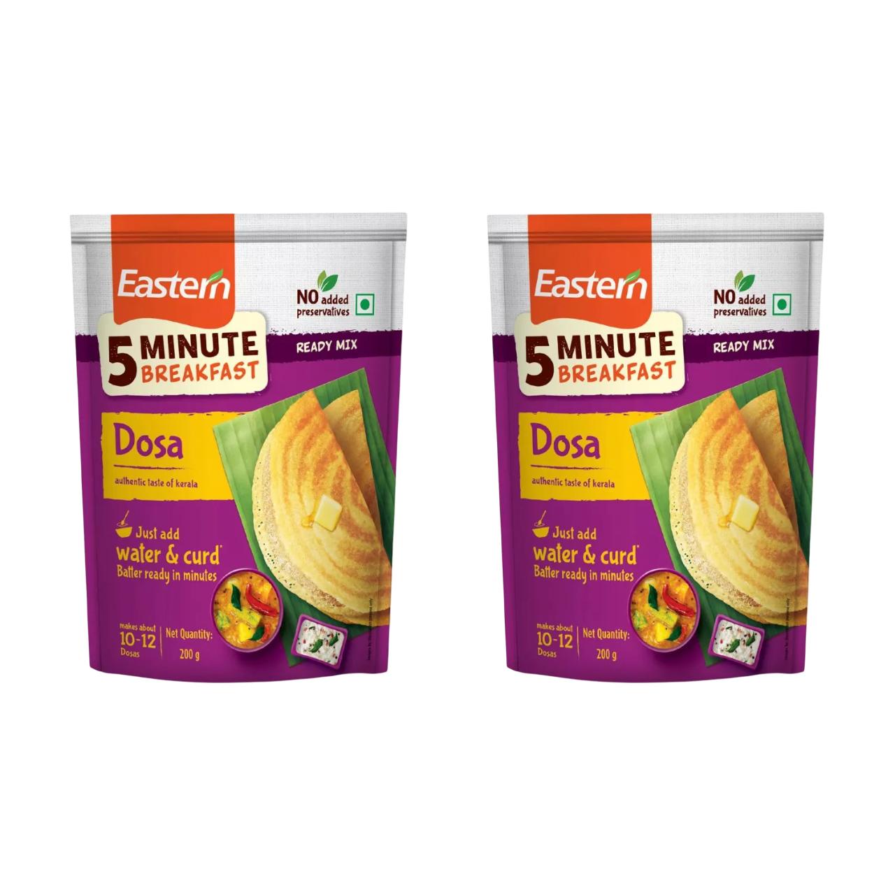Готовая смесь для Доса (2 x 200 г), Ready Mix Dosa,  Eastern