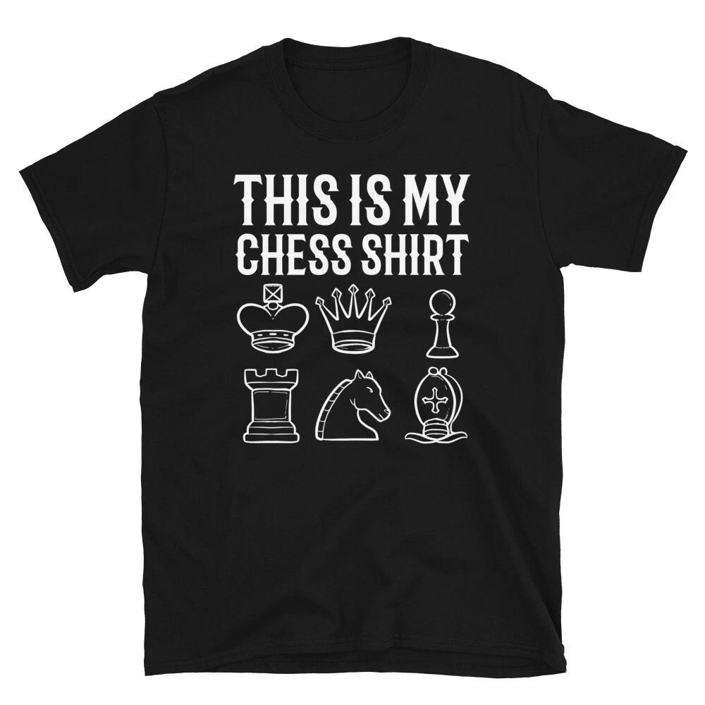 This is My Chess Shirt chess board game T-shirt XL