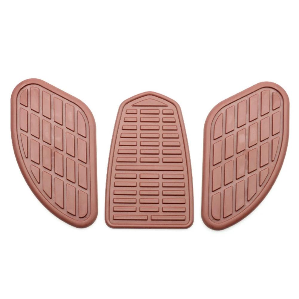 Univerzální motocyklová palivová nádrž Cafe Racer, chránič boční palivové nádrže, nálepka na kolena, chránič rukojeti, vintage boční panely pro Honda Yamaha