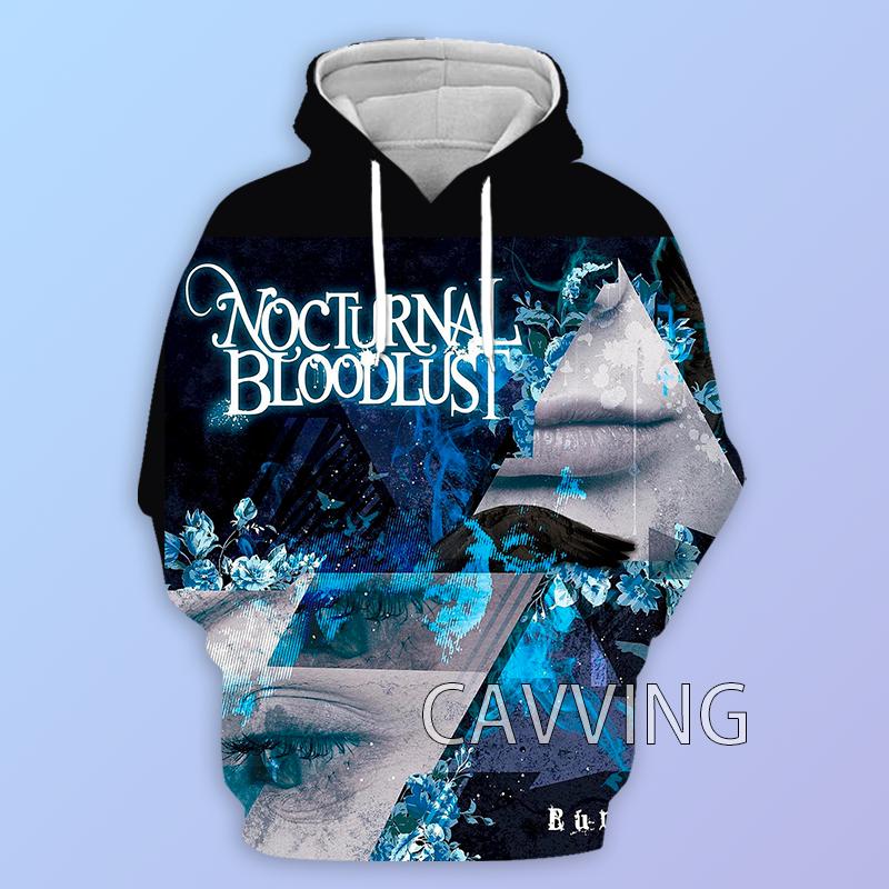 Ny Mode Kvinder/Mænds 3D Print Nocturnal Bloodlust Hættetrøjer Hættebluser Harajuku Hættetrøjer Bluser Toppe Tøj