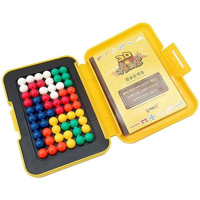 M2 World 3D Bead Puzzle + Collection, 1, 12 Pieces, Korea Best Toddler Puzzle