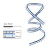 300mm - 1m Flexible Curve Ruler Imperial and Metric Double Scale PVC Curved Ruler for Woodworking / Sewing / Drawing